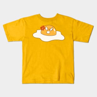 Angry Egg Yolk Kids T-Shirt